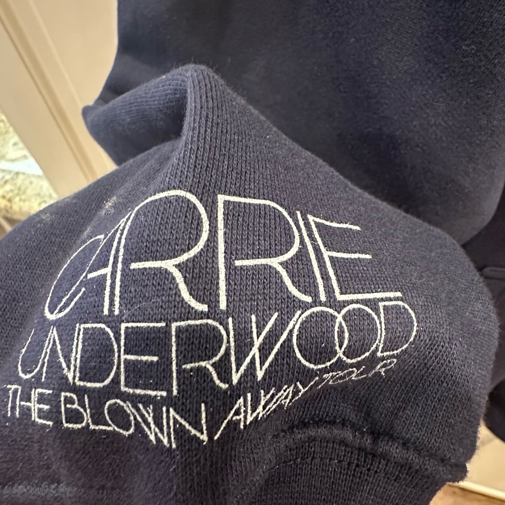 Carrie Underwood NWT Blown Away Tour Hooded Sweatshirt Size XL by Sportco - Picture 6 of 6